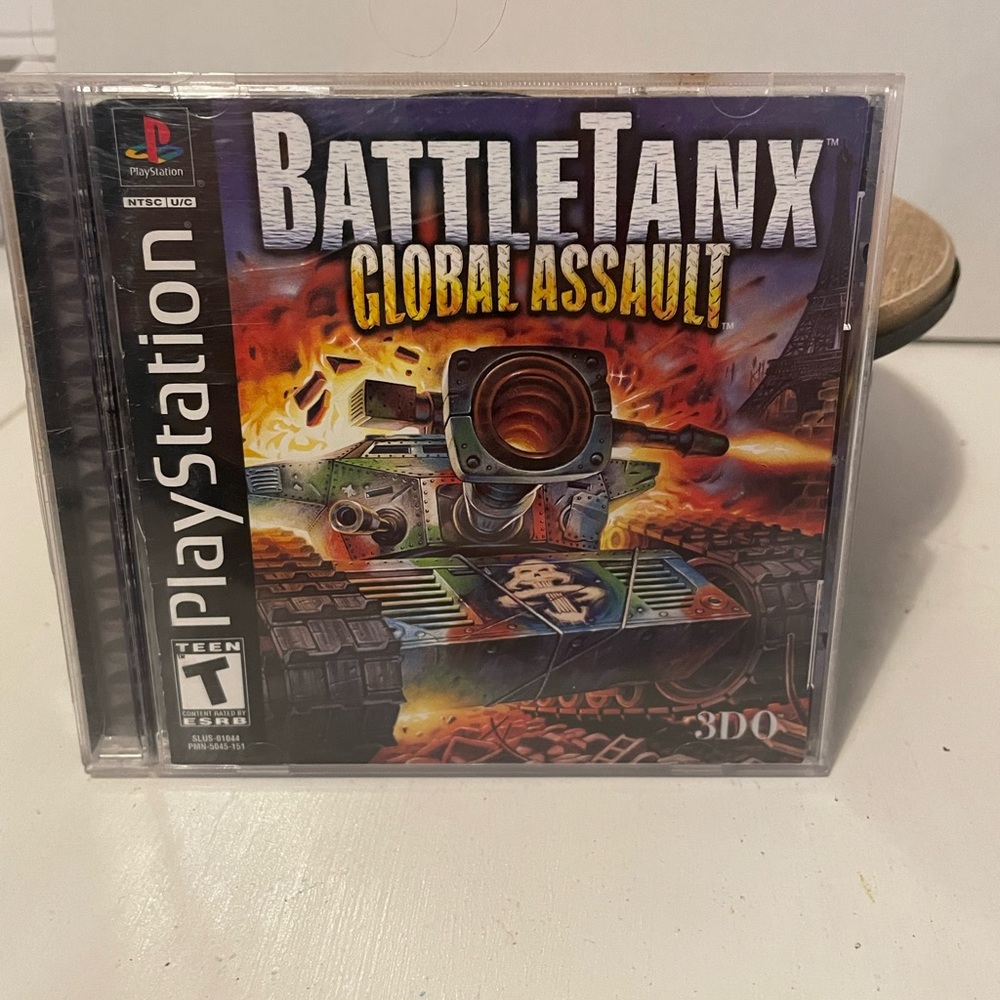 PlayStation 1 Battle tanx global assault